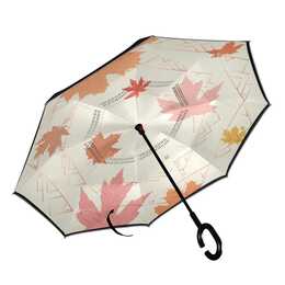 EG Parapluie-canne Fleurs (110 cm)