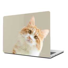 EG Coque rigide (Macbook Air 15" M2 2023, Chats, Brun)