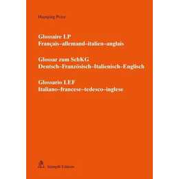 Glossaire LP - Glossar zum SchKG - Glossario LEF