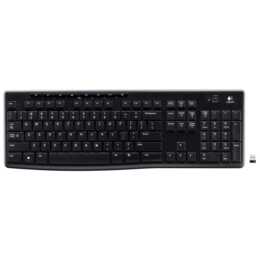 LOGITECH K270 (USB, Suisse, Sans fil)