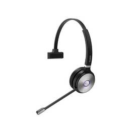 YEALINK Casque micro de bureau WH66 (On-Ear, Sans fil, Argent, Noir)