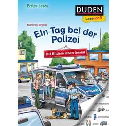 Duden Leseprofi – Mit Bildern lesen lernen: Ein Tag bei der Polizei, Erstes Lesen