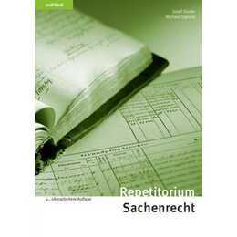 Repetitorium Sachenrecht