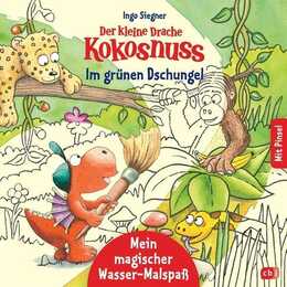 Der kleine Drache Kokosnuss - Mein magischer Wasser-Malspass - Im grünen Dschungel