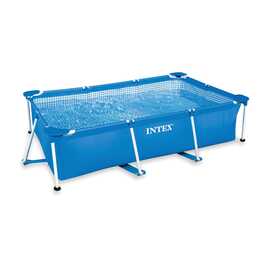 INTEX Piscina fuori terra con struttura tubolare in acciaio Frame (450 cm x 220 cm x 84 cm)