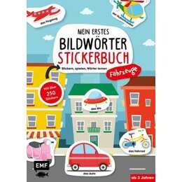 Mein erstes Bildwörter-Stickerbuch - Fahrzeuge