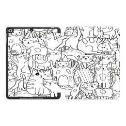 EG MTT Coque pour Apple iPad 9.7" 2017-2018 - Dessin animé