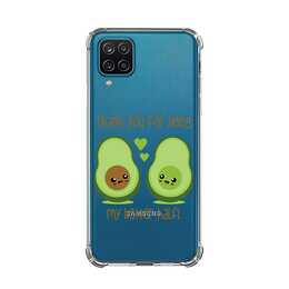 EG Backcover (Galaxy A12, Avocado, Transparente)