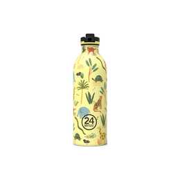 24BOTTLES Gourde sport Urban Jungle Friends (0.5 l, Jaune)