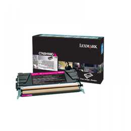 LEXMARK C748H1MG (Cartouche individuelle, Magenta)