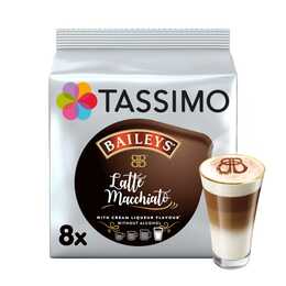 TASSIMO Capsules de Café Baileys Latte Macchiato (8 pièce)