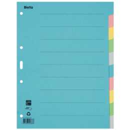 BIELLA Register (10 x A4, Farblich)