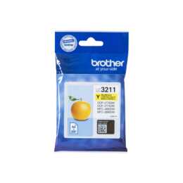 BROTHER LC-3211Y (Jaune, 1 pièce)