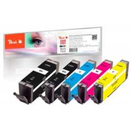 PEACH 0F320123 (Jaune, Noir, Magenta, Cyan, Multipack)