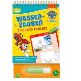 PAW Patrol Wasserzauber - Finde den Fehler. Einfach mit Wasser malen!