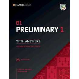 Cambridge English Preliminary 1 for revised exam from 2020. Student's Book with Answers with Audio CD