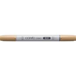 COPIC Marcatori di grafico Ciao E31 Brick (Beige, 1 pezzo)