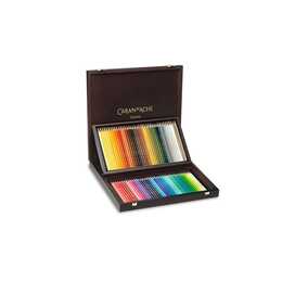 CARAN D'ACHE Farbstift Prismalo Aquarelle (Mehrfarbig, 80 Stück)