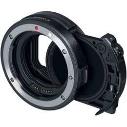 CANON EF-EOS R Bague d'adaptation monture avec filtre insérable + filtre A variable insérable neutre (ND)