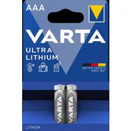 VARTA Batterie (AAA / Micro / LR03, 2 Stück)