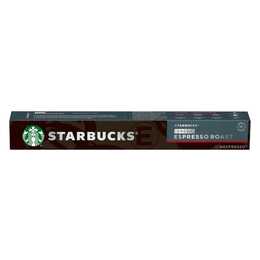 STARBUCKS Capsules de Café Decaffeinated Espresso Dark Roast (10 pièce)