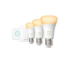 PHILIPS HUE Lampadina LED White Ambiance (E27, ZigBee, Bluetooth, 27 W)