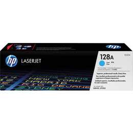 HP 128A (Einzeltoner, Cyan)