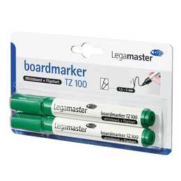 LEGAMASTER Whiteboard Marker TZ100 (Grün, 2 Stück)