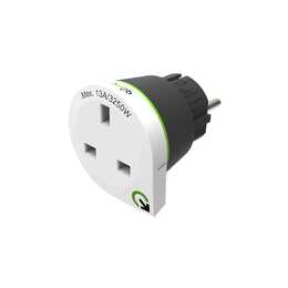 Q2POWER Adattatore viaggio (Regno Unito / Europa)