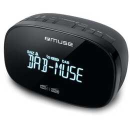 MUSE M-150 CDB Radiowecker (Schwarz)