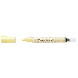 PENTEL Milky Crayon feutre (Jaune, 1 pièce)