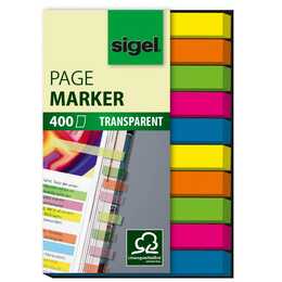 SIGEL Notes autocollantes Film (10 x 40 feuille, Multicolore)