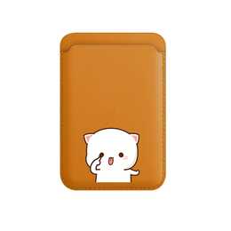 EG Porte-cartes magnétique MagSafe (iPhone 13, iPhone 12, Orange)