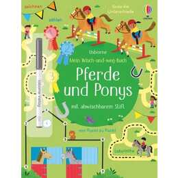 Mein Wisch-und-weg-Buch: Pferde und Ponys