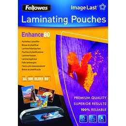 FELLOWES Films de plastification (A4, 80 µm, 100 pezzo)