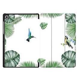 EG MTT Housse pour Samsung Galaxy Tab S5e 10.5" 2019 - fleur