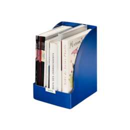 LEITZ Portariviste Jumbo (A4, Blu)