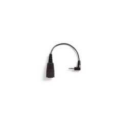 JABRA Cavo di giunzione (Nero, 0.15 m, QD, Jack 2.5 mm)