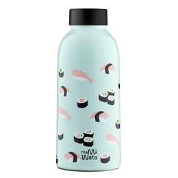 MAMA WATA Thermo Trinkflasche Sushi (0.47 l, Mehrfarbig)