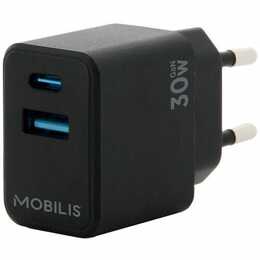 MOBILIS Hub caricabatteria (USB C, USB A)