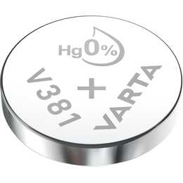 VARTA Batterie (SR55 / SR1120SW / V381, 1 Stück)