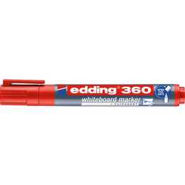 EDDING Whiteboard Marker 360 (Rot, 1 Stück)