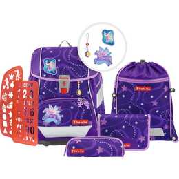 STEP BY STEP Schulranzen Set 2in1 Plus Pegasus Emily (19 l, Lila)