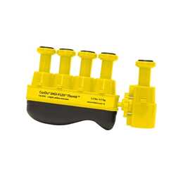 CANDO Digi-Flex Thumb Allenatore di mano Dito allenatore (Giallo)