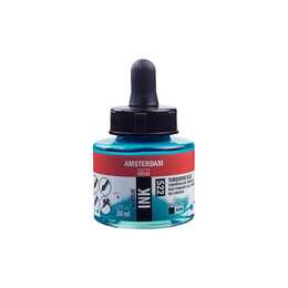 AMSTERDAM Tinte Acrylic (Blau, Türkis, 30 ml)