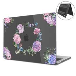 EG Hardcase (Macbook Air 15" M2 2023, Fiore, Transparente)