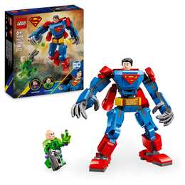 LEGO DC Comics Super Heroes Mech di Superman contro Lex Luthor (76302)