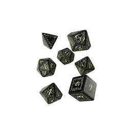 Q WORKSHOP Herr der Ringe Elvish Würfel-Set (7 Teile)