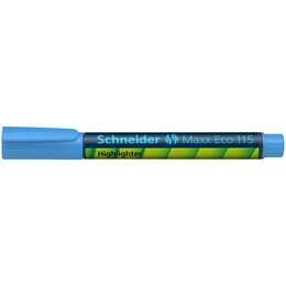 SCHNEIDER Evidenziatore Maxx Eco 115 (Blu, 1 pezzo)