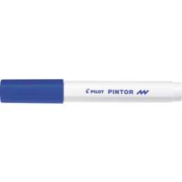 PILOT PEN Marqueur permanent (Bleu, 1 pièce)